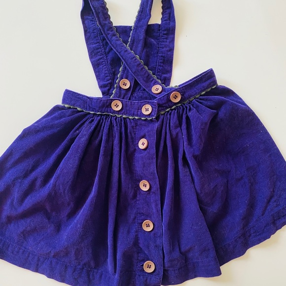 CARAMEL corduroy suspender skirt /pinafore dress 3T - Picture 4 of 6